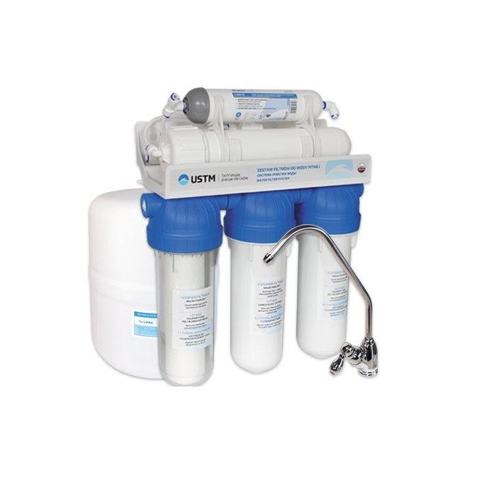 Pięciostopniowy system odwróconej osmozy RO5, RO5-12 EMI, RO5-34 EMI, RO5-38 EMI, UST-M