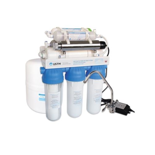 System odwr&oacute;conej osmozy RO8 WFU + UV, UST-M
