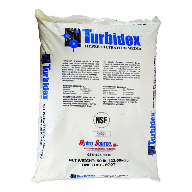 Złoże sedymentacyjne Turbidex - Filter AG Plus
