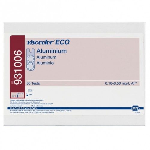 Test VISOCOLOR ECO Aluminium 0,1-0,5 mg/l, 50 ozn.