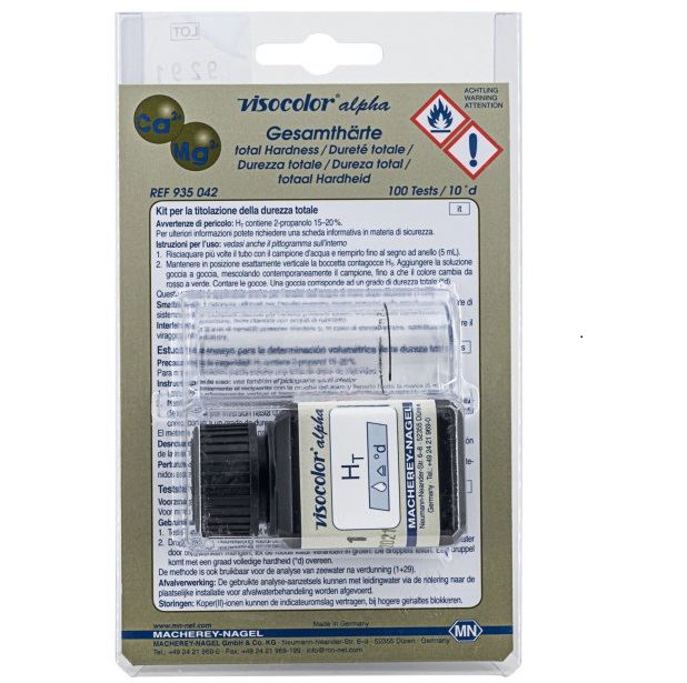 Test VISOCOLOR ALPHA Twardość ogólna, 100 oznaczeń, MACHEREY-NAGEL