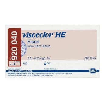 Test VISOCOLOR HE Żelazo 0,01-0,2 mg/l, 300 oznaczeń, MACHEREY-NAGEL