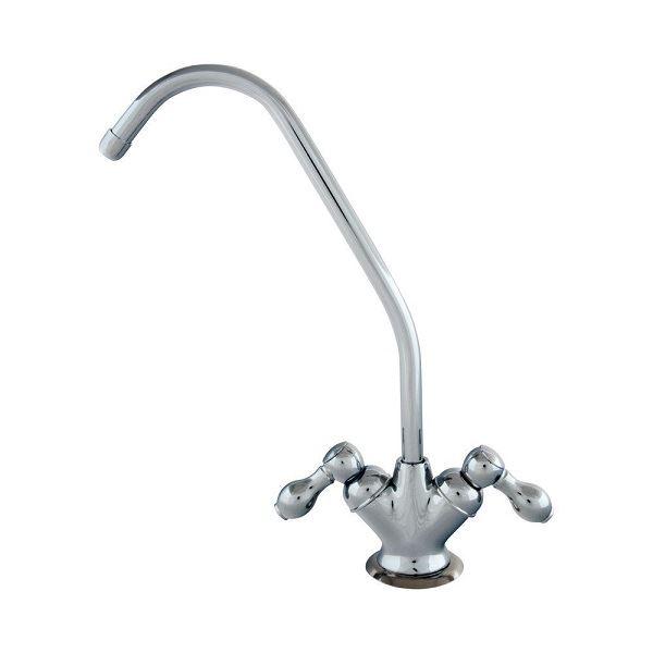 Podwójna wylewka chromowana FXRCH4, AQUAFILTER