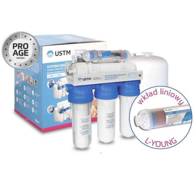 System odwróconej osmozy RO6 YOUNG, UST-M