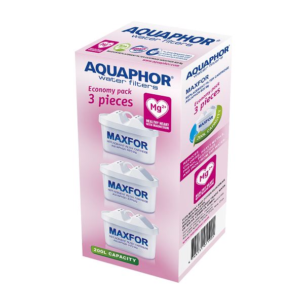 Wkład do dzbanków filtrujących B25 Maxfor Magnez 2+ 3 sztuki