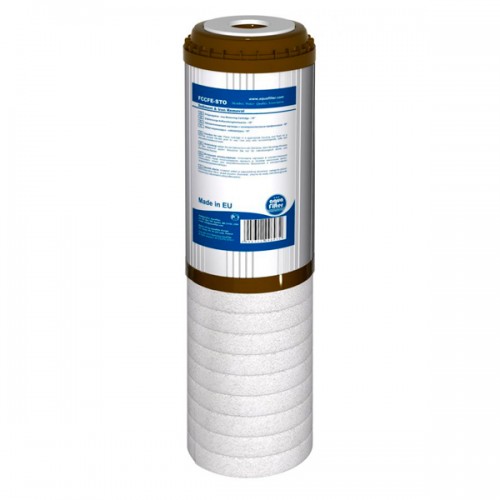 Wkład dwustopniowy odżelaziający 10", Aquafilter