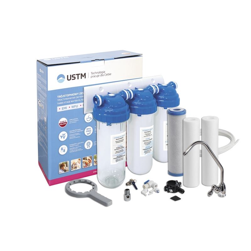 Trzystopniowy system podzlewozmywakowy FS3 WFU, USTM