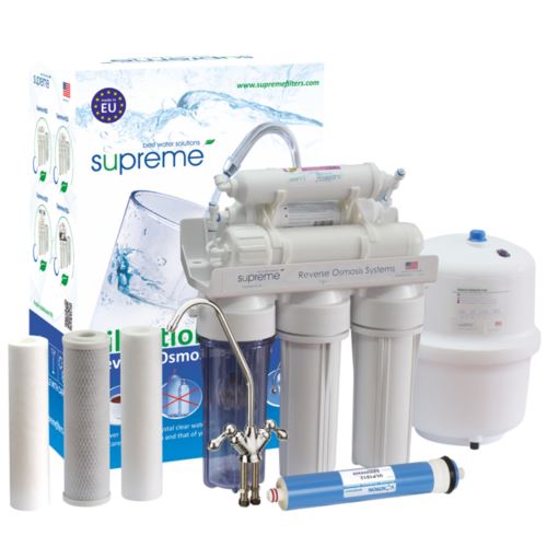 Sześciostopniowy system Odwr&oacute;conej Osmozy, SUPREME