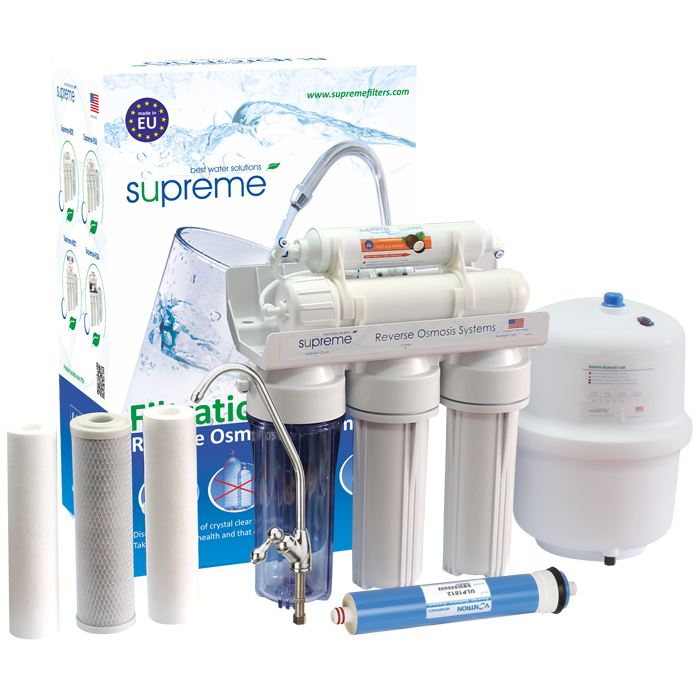 Pięciostopniowy system Odwróconej Osmozy SUPREME-RO5