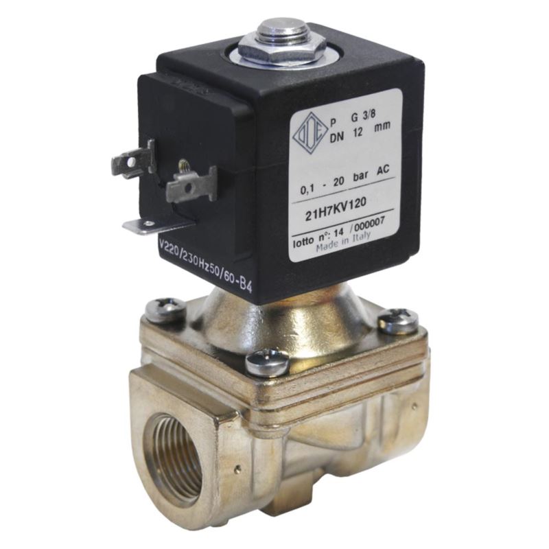Zawór elektromagnetyczny 2/2-drożny, 3/4",14 W, 21H13KOV120-S-14W, Normalnie Zamknięty
