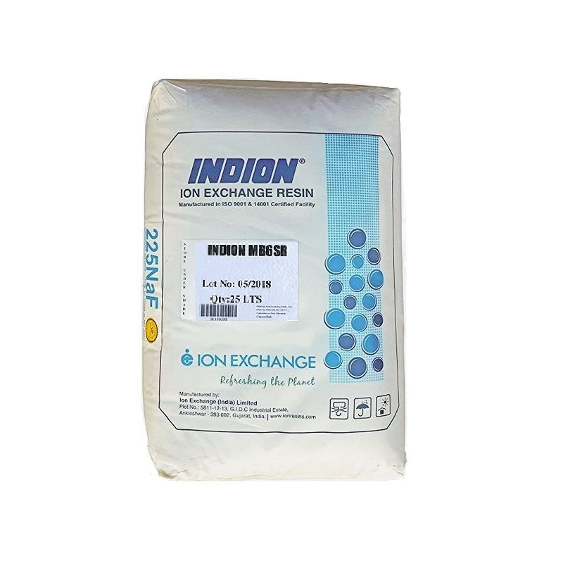 Złoże mieszane, żywica demineralizująca INDION 25L