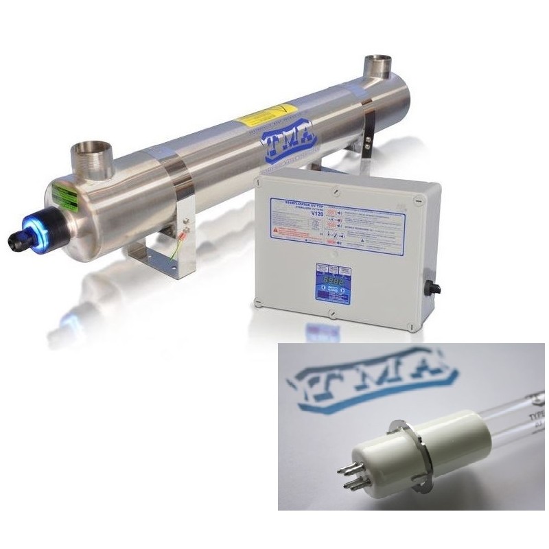 Lampa UV V120 + Promiennik V120