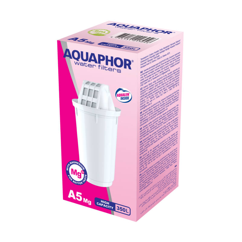 Wkład do dzbanków filtrujących A5 z Magnezem