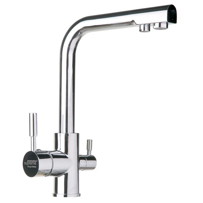 Chromowana bateria trójdrożna FX03-C Filtry Supreme