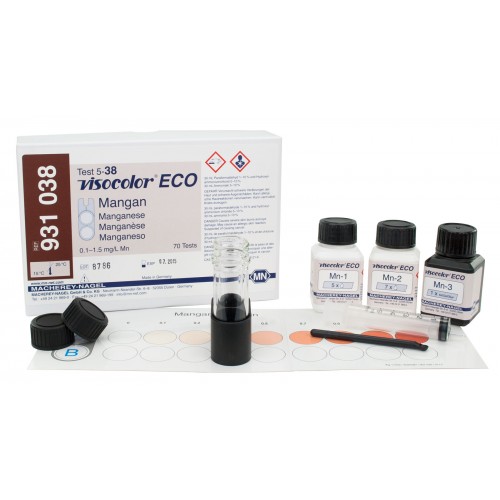 Test VISOCOLOR ECO Mangan 0,1-1,5 mg/l, 70 oznaczeń, MACHEREY-NAGEL