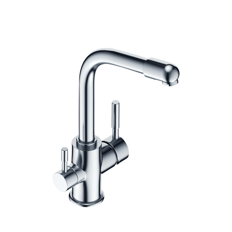 Satynowa bateria trójdrożna S126, AQUAPHOR