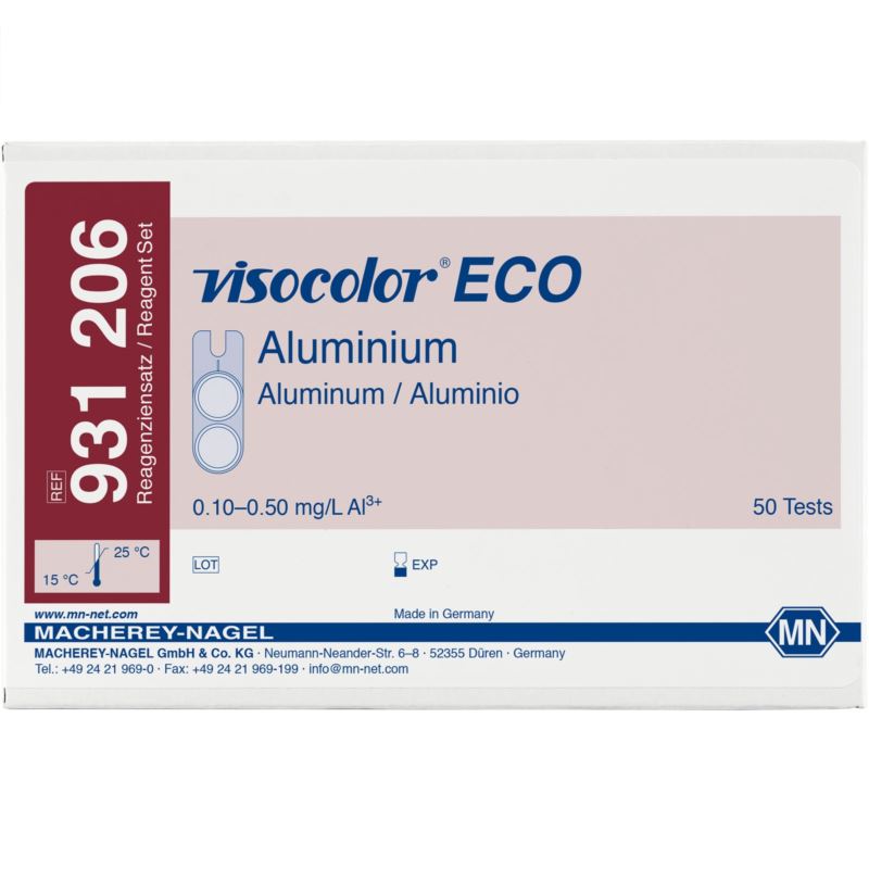Uzupełnienie VISOCOLOR ECO Aluminium, 0,1-0,5 mg/l