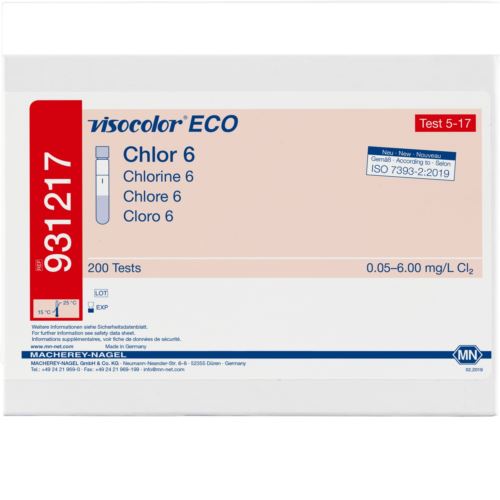 Uzupeł. VISOCOLOR ECO Chlor 6, 0,05-6,0 mg/l, MN