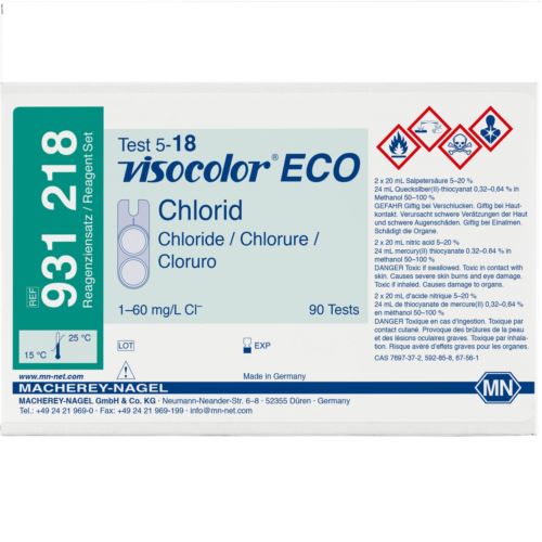 Uzupełnienie VISOCOLOR ECO Chlorki, 1-60 mg/l, MN