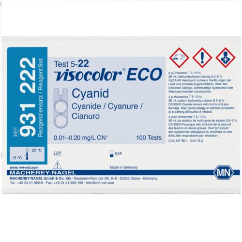 Uzupełnienie VISOCOLOR ECO Cyjanki, 0,01-0,20 mg/l