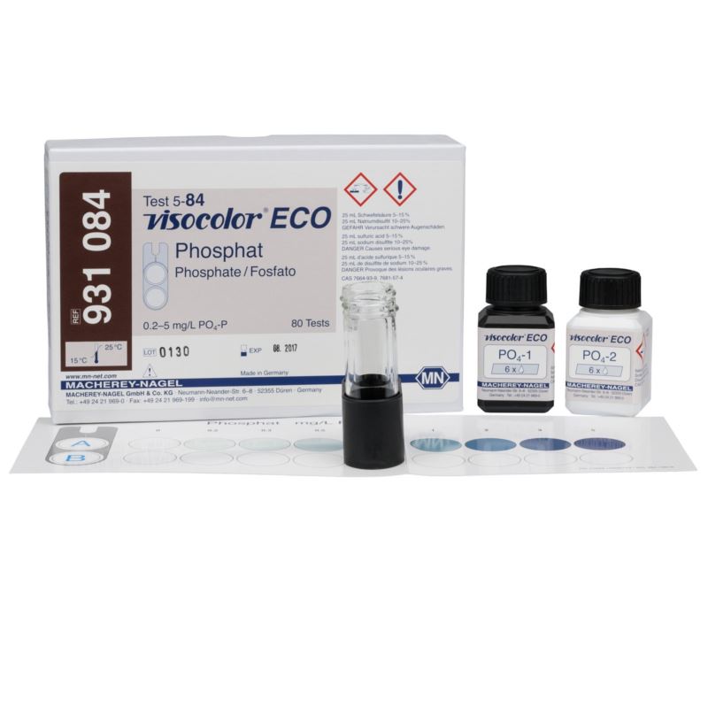 VISOCOLOR ECO Fosforany,0,2-5 mg/l, 80 ozn.