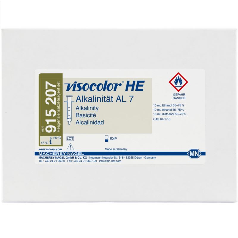 Uzupełnienie VISOCOLOR HE Zasadowość, 0,2-7 mmol/L