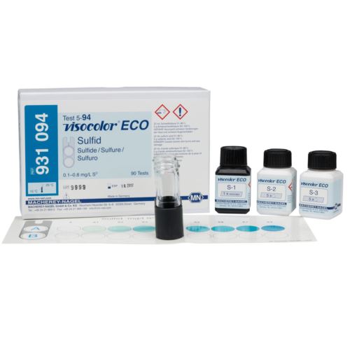 VISOCOLOR ECO Siarczki, 0,1-0,8 mg/l, 90 ozn., MN
