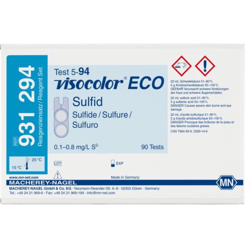 Uzupeł. VISOCOLOR ECO Siarczki, 0,1-0,8 mg/l, MN