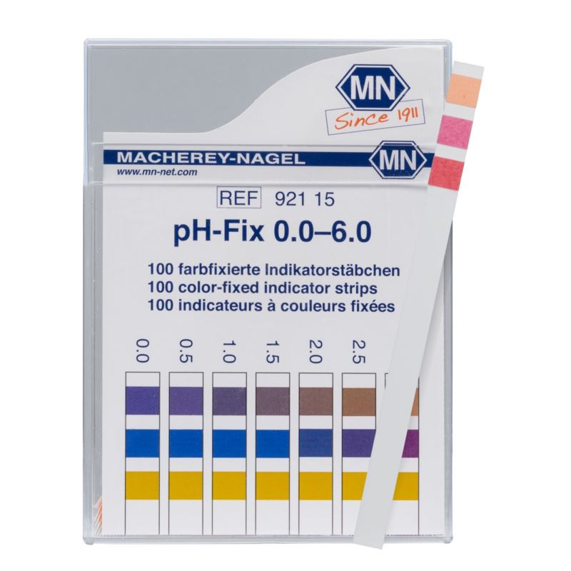 pH-FIX Paski wskaźnikowe 0,0-6,0