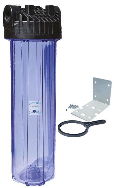 Korpus narurowy przezroczysty 20BB, GW 1", Supreme