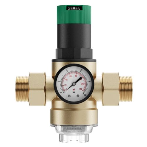 Membranowy reduktor ciśnienia z filtrem 1" USTM