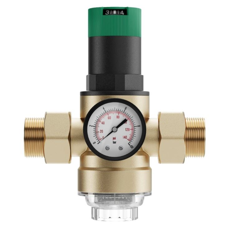 Membranowy reduktor ciśnienia z filtrem 1" USTM