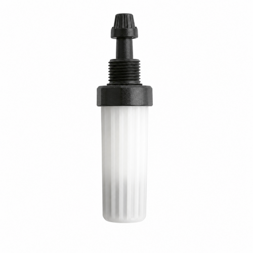 Zawór stopowy ssący/zwrotny z PVDF czarny, Viton®