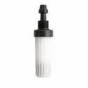 Zawór stopowy ssący/zwrotny z PVDF czarny, Viton®