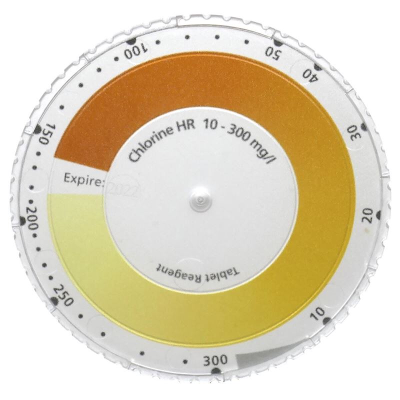 Checkit barwny dysk Chlor DPD 10-300,  LOVIBOND
