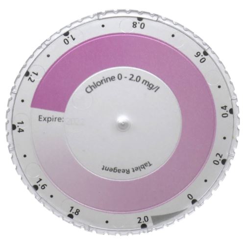 Checkit barwny dysk Chlor DPD 0,1-2mg/l,  LOVIBOND