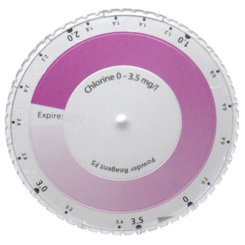 Checkit barwny dysk Chlor DPD 0-3,5mg/l,  LOVIBOND