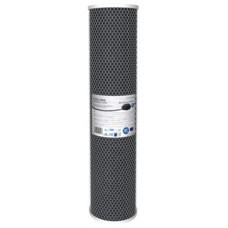 Wkład wysokiej jakości blok węglowy do 20 Big Blue, FCCBL20BB, AQUAFILTER